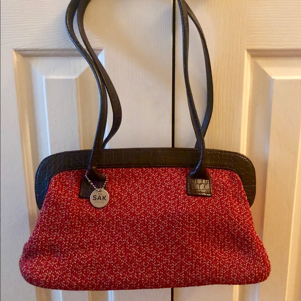 SAK woven purse